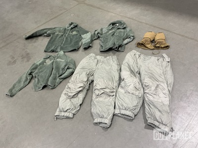 (5) Pairs of Cold Weather Trousers, (22) Cold Weather Jackets & Assorted Items