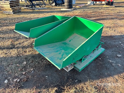 Quantity of (2) Self-Dumping Hopper (Unused)