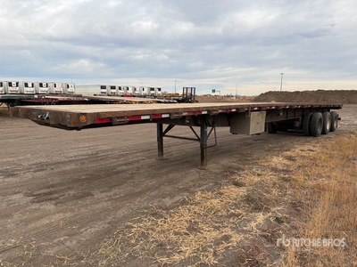 2013 Great Dane 53 ft Tri/A Flatbed Trailer