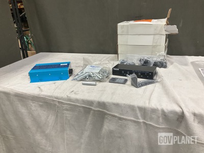 (4) Switches, (1) Control Unit, (8) Stacking Nuts & Assorted Items