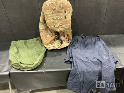 (34) Duffel Bags, (27) Clothing Bags & Assorted Items