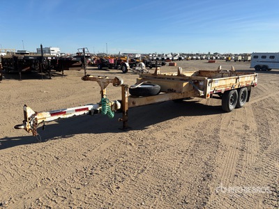 1999 Brooks Brothers 12 ft T/A Equipment Trailer