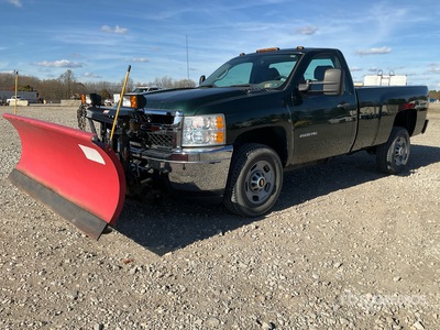 2014 Chevrolet 2500HD 4x4 Schneepflug-Lastzug