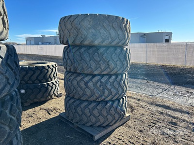 Quantity of (4) 20.5R25 Tires