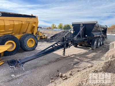 1994 Clement 18 ft 0 in Quad/A Drawbar Pup Sand & Gravel. Clement 18' Dump Pup/Dump trailer Pup Dump Trailer