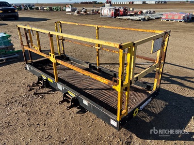 Star Industries 1210C/G 1000 lb 4 ft x 9 ft 8 in Cesta para personas