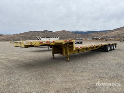 2009 Fontaine 35 ton 53 ft Tri/A Plateforme Surbaissée