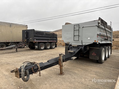 2005 Midland 17 ft Tri/A End Dump Trailer