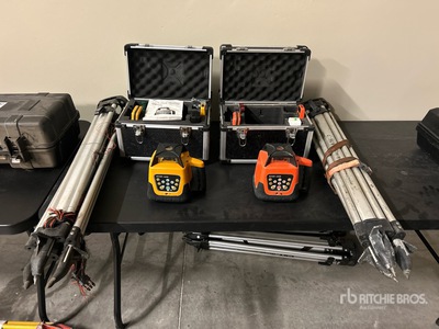 Quantity of (2) Self-Leveling Rotary Laser