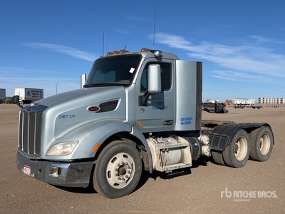 2015 Peterbilt 579 6x4 T/A Day Cab Truck Tractor