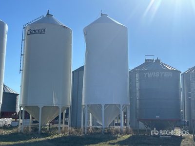 V-Bins +/- 4700 bu Fertilizer Hopper Contenedor de grano