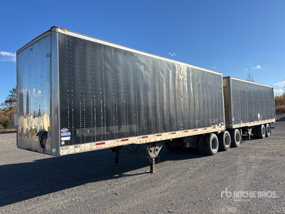 2014 Utility 30 ft x 102 in Super B-Train Remolque de furgoneta