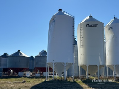 V-Bins +/- 4700 bu Fertilizer Hopper Contenedor de grano