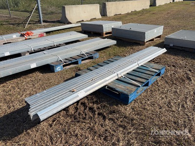 Quantity of (8) 10 ft 1-5/8 in x 3-1/4 in Hot Dip H-Strut Channel P1000- Short Slots