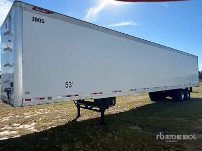 2019 Great Dane 53 ft x 102 in T/A Geschlossene Anhänger