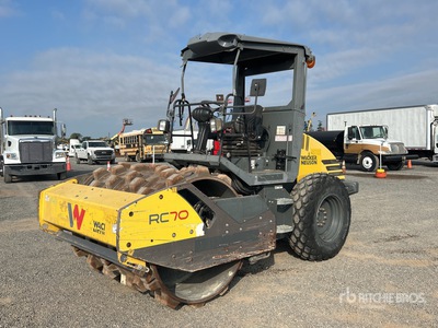 2019 Wacker Neuson RC70 Gładka zagęszczarka bębnowa