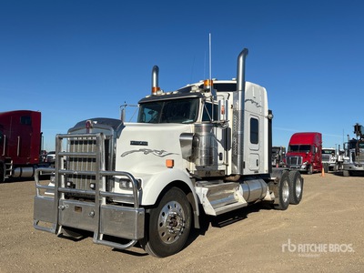2013 Kenworth W900 6x4 Sleeper Truck Tractor