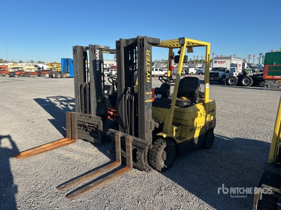 2000 Hyster S50XM 4450 lb Pneumatic Tire Forklift
