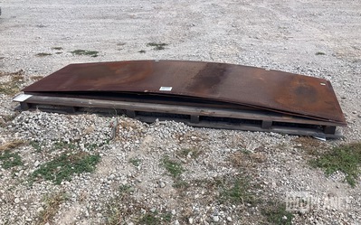 (1) 12’ x 49” x .190” & (1) 12’ x 49” x .080” Metal Sheets