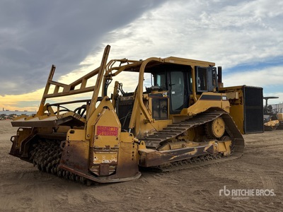 2003 Cat D6R 1040 Iron Wolf Tracked Mulcher Tractor