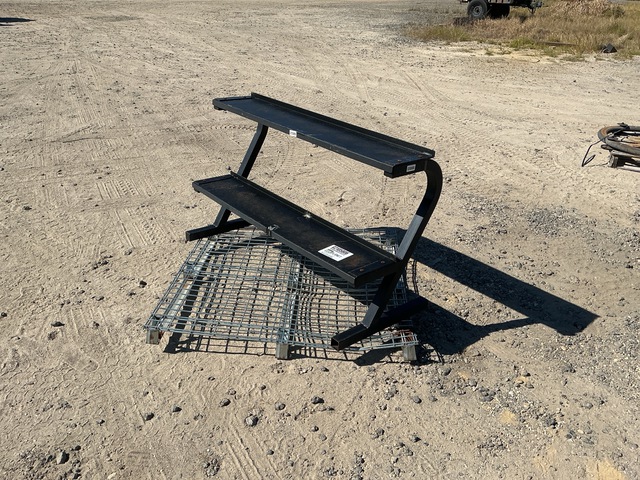 Two-Tier Kettlebell Storage Rack