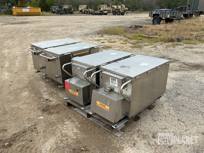 (4) Babington Tray Ration Heaters