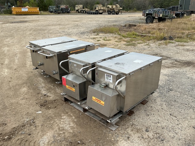 (4) Babington Tray Ration Heaters