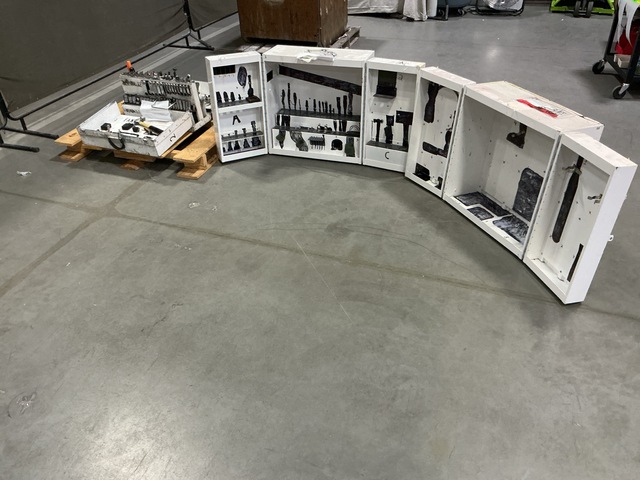 (2) Tool Cabinets & (1) V-22-120-2 Maintenance Box Tool Kit