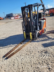 2022 Toyota 8FBCU25 Electric Forklift