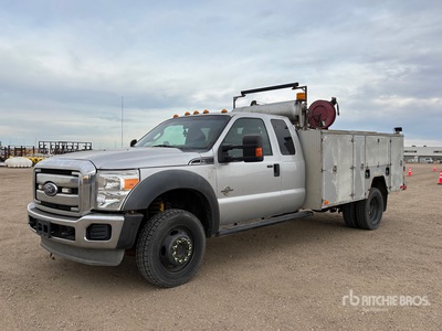 2011 Ford F-550 XLT 4x4 Extended Cab Service Truck