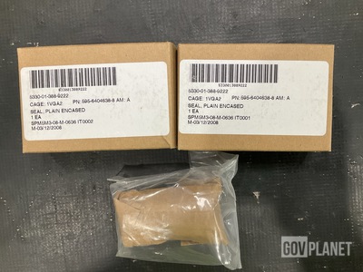 (3) Naval Sea Systems 595-6404638-8 Plain Encased Seals