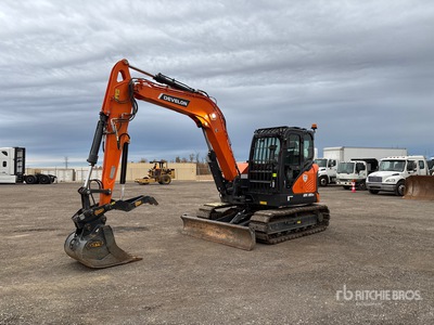 2024 Develon DX89R-7 Tracked Excavator