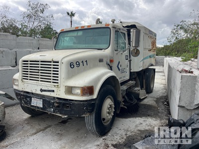 2000 International DT466 Skid Steer Sweeper