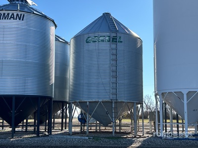 Goebel +/- 4400 bu 4 Ring Hopper Contenedor de grano