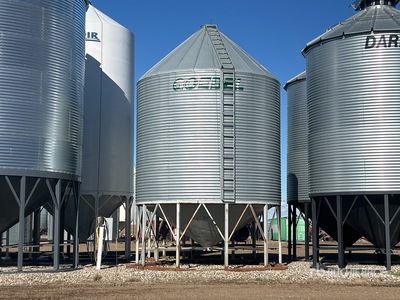 Goebel +/- 4400 bu 4 Ring Hopper Contenedor de grano