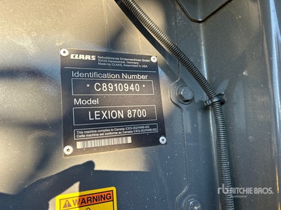 2024 Claas LEXION 8700 Combine Harvester