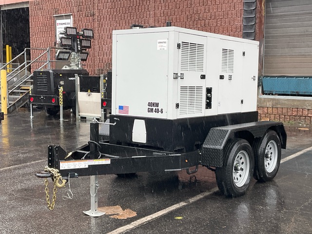 2023 Trime TPD50 40 kW Generator Set on 2025 McElrath 47GT3.5T T/A Trailer