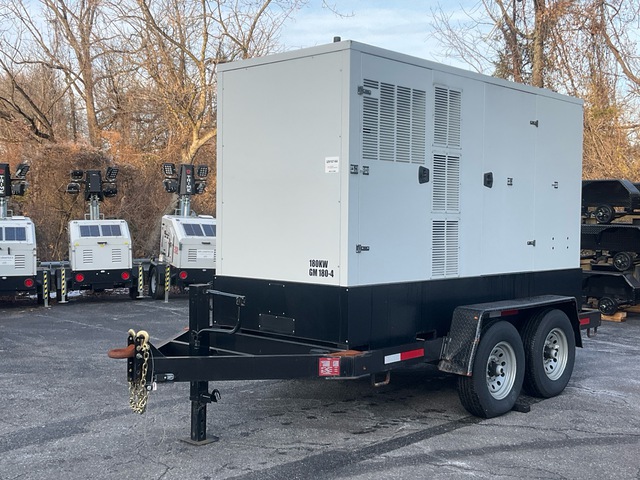 2023 Trime TPD225 180 kW Generator Set on 2024 McElrath 512GT7T T/A Trailer