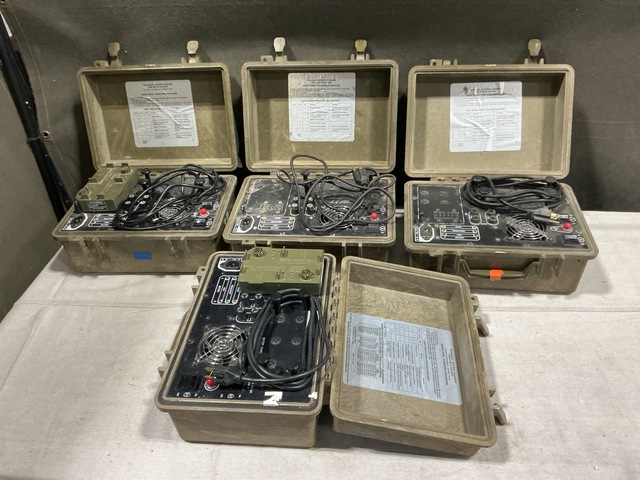(4) Bren-Tronics BTC-UN108 Battery Chargers