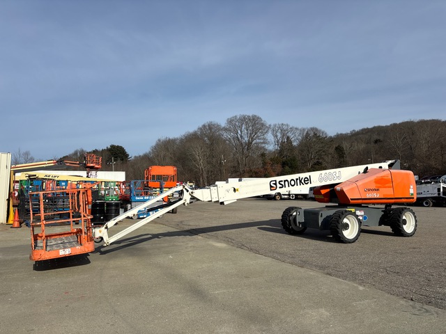 2018 Snorkel 660SJ 4WD Diesel Telescopic Boom Lift