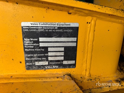 2016 Volvo A40G Articulated Dump Truck