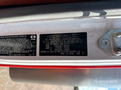 2018 Hino 195 Van Truck