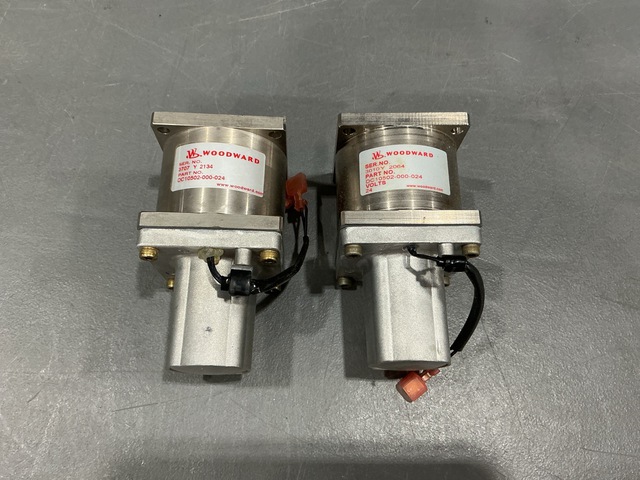 (15) Woodward DC10502-000-024 Linear Electro-Mechanical Actuators