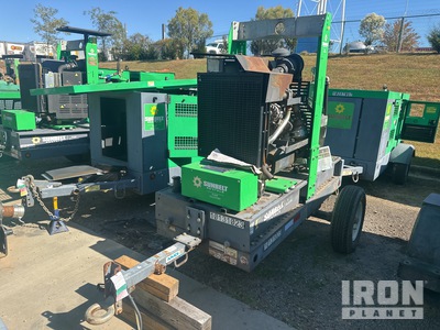 2019 ATLAS COPC PAS100HF Trailer-Mounted مضخة مياه (Inoperable)