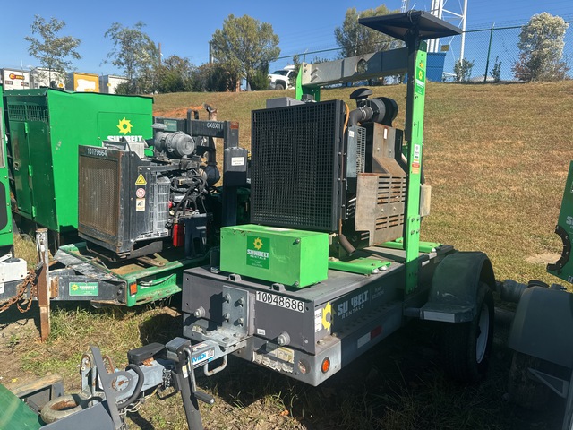 2018 Atlas Copco PAS100HF Trailer-Mounted Water Pump 2018 Atlas Copco PAS100HF Trailer-Mounted Water Pump