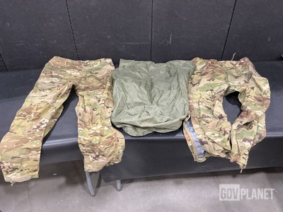 (30) Pairs of Wet Weather Trousers, (26) Clothing Bags & Assorted Items