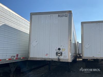 2013 Wabash 53 ft x 102 in T/A Remorque fourgon