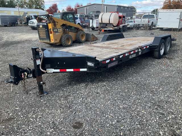 2017 Midsota TB-22 22 ft T/A Tilt Deck Trailer