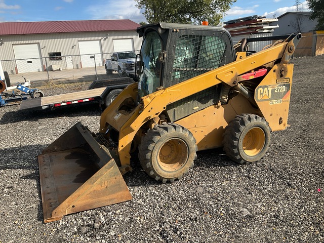 2015 Cat 272D2 Two-Speed Skid Steer Loader