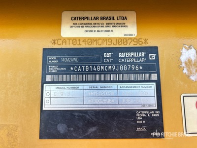 2013 Cat 140M2 AWD AWD Motoniveladora